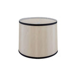 abat jour moderne toile doré lin beige blanc bleu marine or nordique décoration maison