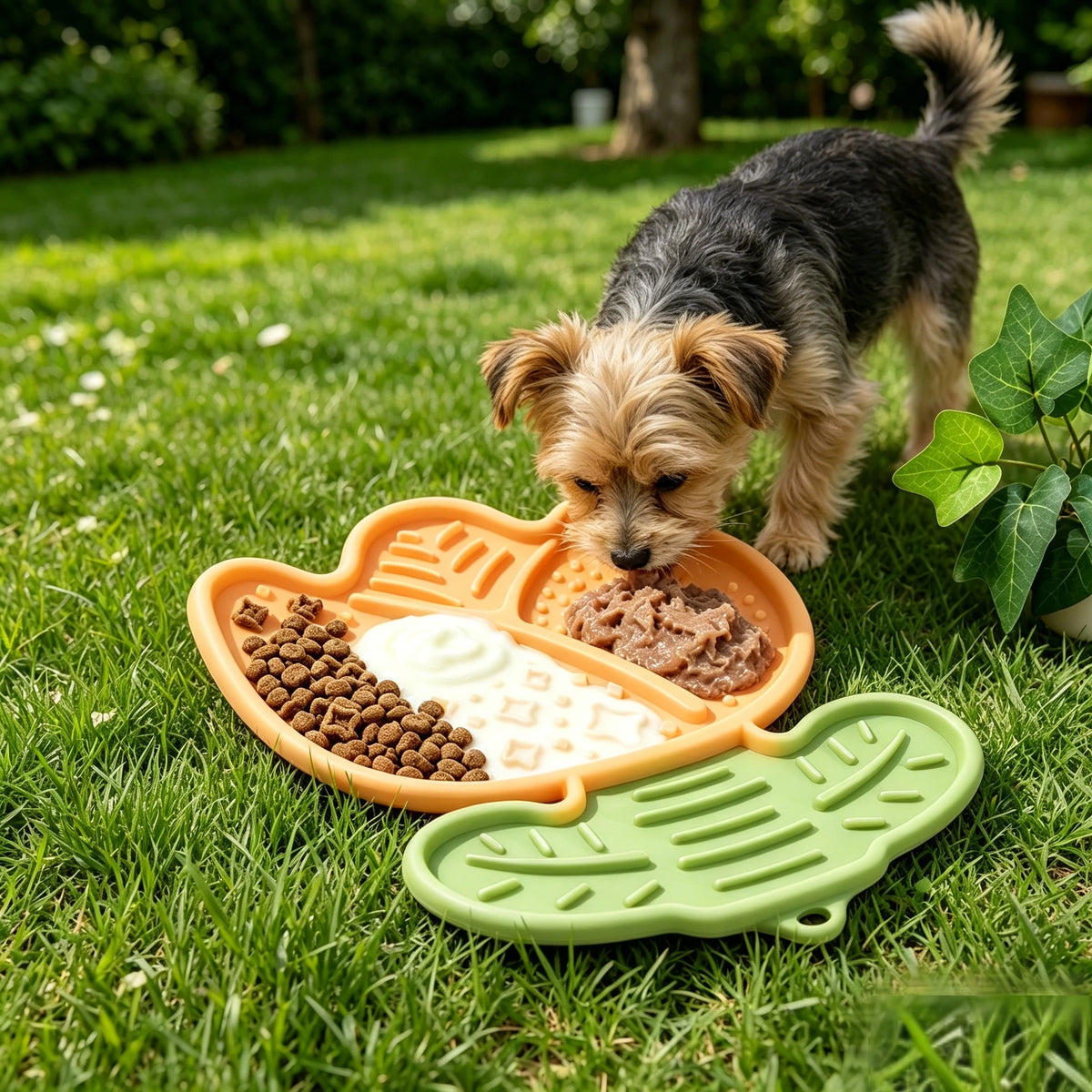 tapis alimentation lent silicone antidérapant ventouses antiétouffement léchage chiens chats antiennui séparateur alimentation animaux