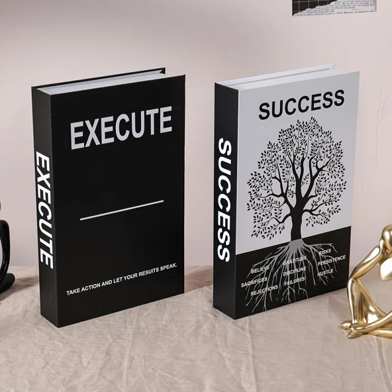 décoration intérieure livre minimaliste arbre texte noir blanc moderne