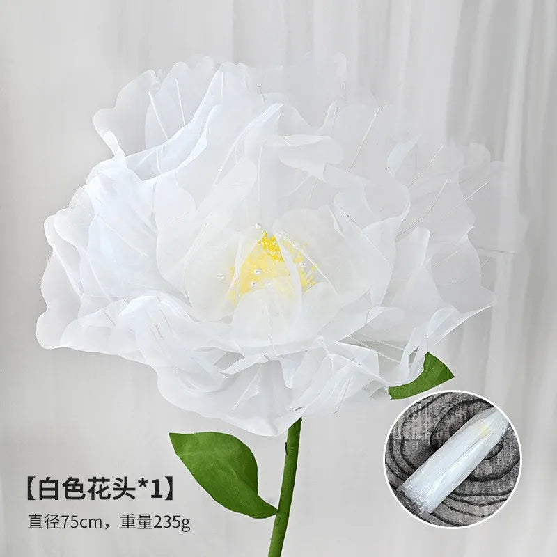 Grosse fleur déco maison 75 cm