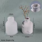 vases céramique blancs vases silicone tubes essai plateau compartiments hydroponiques fleurs modernes