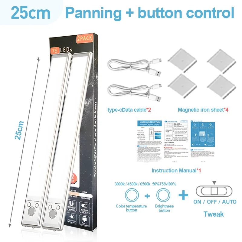 lampe led moderne blanc télécommande réglage luminosité indicateur batterie interface type dressing