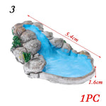 petit banc miniature résine décoratif jardin féerique maison poupée micro paysage