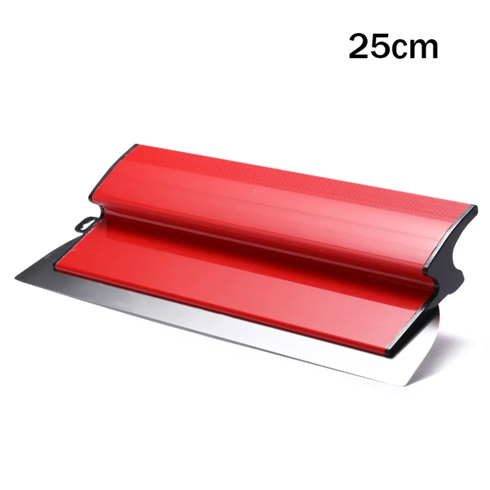 outil finition mural rouge gris poignée détachable surface lisse 25cm 40cm professionnel