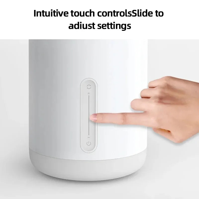 lampe chevet intelligente led blanc moderne minimaliste interrupteur tactile wifi bluetooth