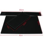tapis bar silicone perforé noir moderne 30x15cm 30x45cm 60x8cm set 3pcs durable