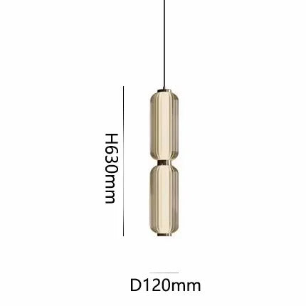 suspension lumineuse moderne minimaliste blanc doré transparente câble noir chambre salonhôtel