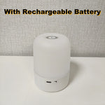 lampe tactile rechargeable led blanc moderne sans fil usb ambiance chambre table