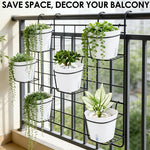 pots plantes autoarrosants plastique blanc moderne fibre d'eauintérieur decoration jardin