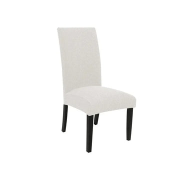 housse chaise moderne rose clair texture carreaux extensible salon salle manger banquet