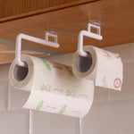 porte serviettes suspendus moderne bleu clair beige rose motifs zigzag adhésif réutilisable plastique