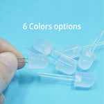 Diodes LED ultra lumineuses 10mm blanc rouge vert bleu jaune 250PCS 50PCS eclairage bricolage