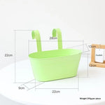 panier suspendu imprimé floral vert rose jaune bleu violet moderne crochets fleurs artificiellesextérieur