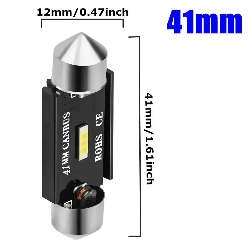 lampe lecture moderne compacte noire adhésive 31mm 36mm 39mm 41mm