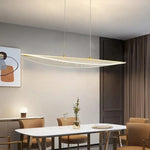 Suspension lumineuse moderne métal blanc texture bois salon chambre étude 15 30m²