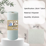 serviettes cuisine réutilisables microfibre rose bleu vert gris modernes tringle bois