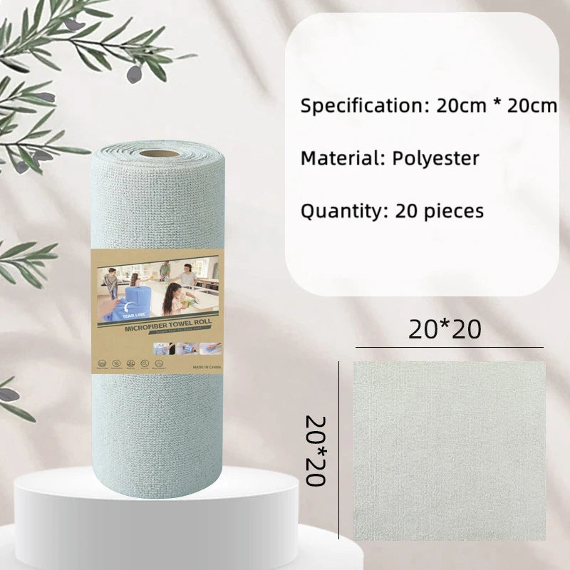 serviettes cuisine réutilisables microfibre rose bleu vert gris modernes tringle bois