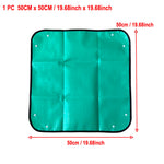 tapis jardinage imperméable vert clair tapis repiquage pliant outils pot fleurs texture moderne
