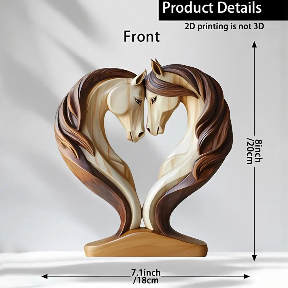 statue bois blanc marron art moderne peinture abstraite ligne fluide salon entrée chambre base