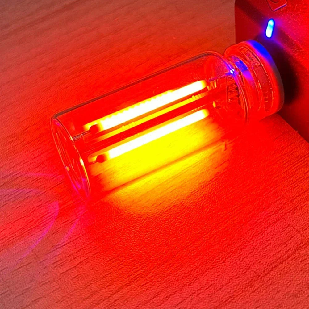 lampe led usb transparente moderne adhésive lumière chaude blanche multicolore