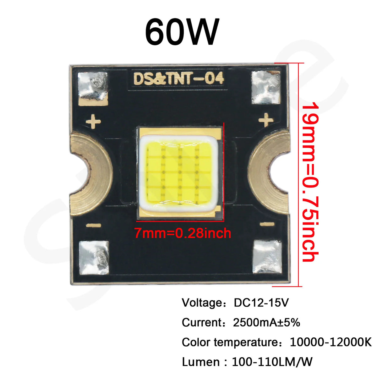 lumière led scénique froide blanc 100w 400w moderne technologie connecteur électrique
