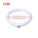 ampoule fluorescente circulaire blanc moderne 11w 12w 95cm 112cm 12w 136cm