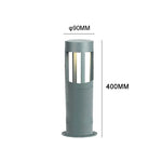 lampe led extérieure moderne gris ip65 étanche autonomes piscine jardin