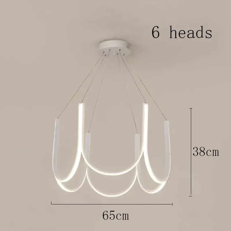 suspension lumineuse moderne or noir blanc ampoules led minimaliste contemporain semi encastrée certifications ul