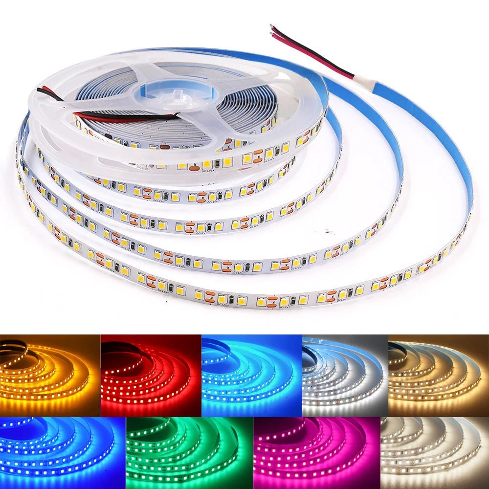 Bande LED 12V 5m 120LED/m blanc chaud