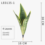 plantes artificielles vertes feuilles tropicales moderne decoration intérieure extérieur aloe vera sansevieria branches longues