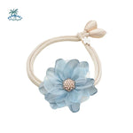 rideaux attaches fleurs décoratives beige bleu rouge rose noir tringle chambre coucher
