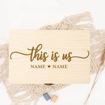 boîte bois gravure personnalisable vintage cadeau mariage souvenirs naturel cadenas poignée emballage bijoux rustic