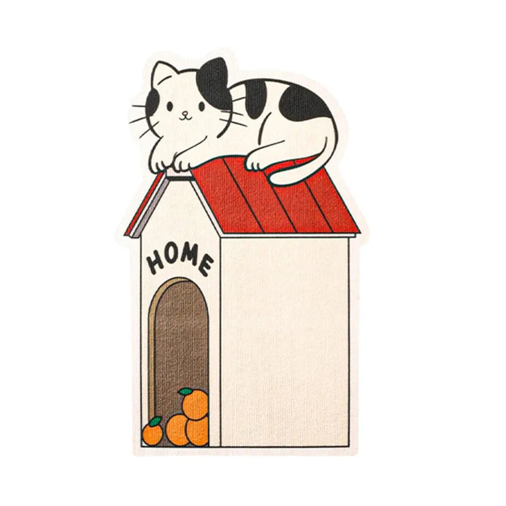 autocollants muraux animaux chat pomme ananas hamburger carotte cartoon opaques adhésifs chambre enfants deco