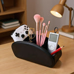 organisateur rangement multifonction noir floral moderne télécommandes stylos accessoires décoration élégant multifonctionnel rechargeable