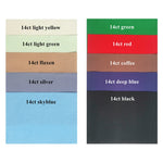 toiles broderie coton 14ct 16ct 18ct 28ct multicolore pack 10 pièces pastorales