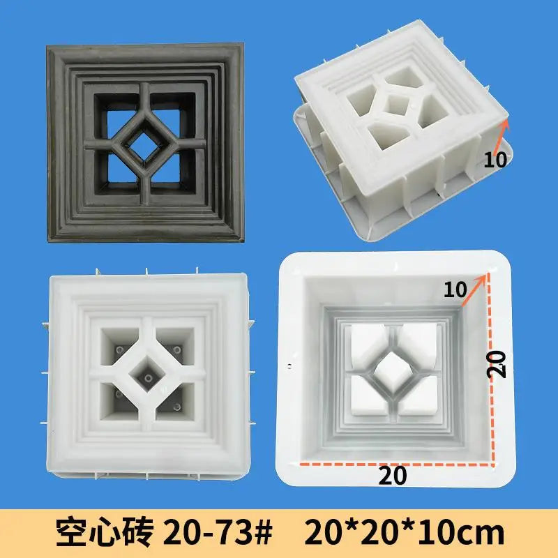 blocs décoratifs blancs motifs géométriques modernes facile utiliser cloisons décoratives intérieur extérieur