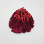 pompons dentelle africaine franges noeuds couture décoration rideau tissu coton