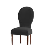 housse chaise velours résistante taches extérieur plage fauteuil uni noir rouge bleu