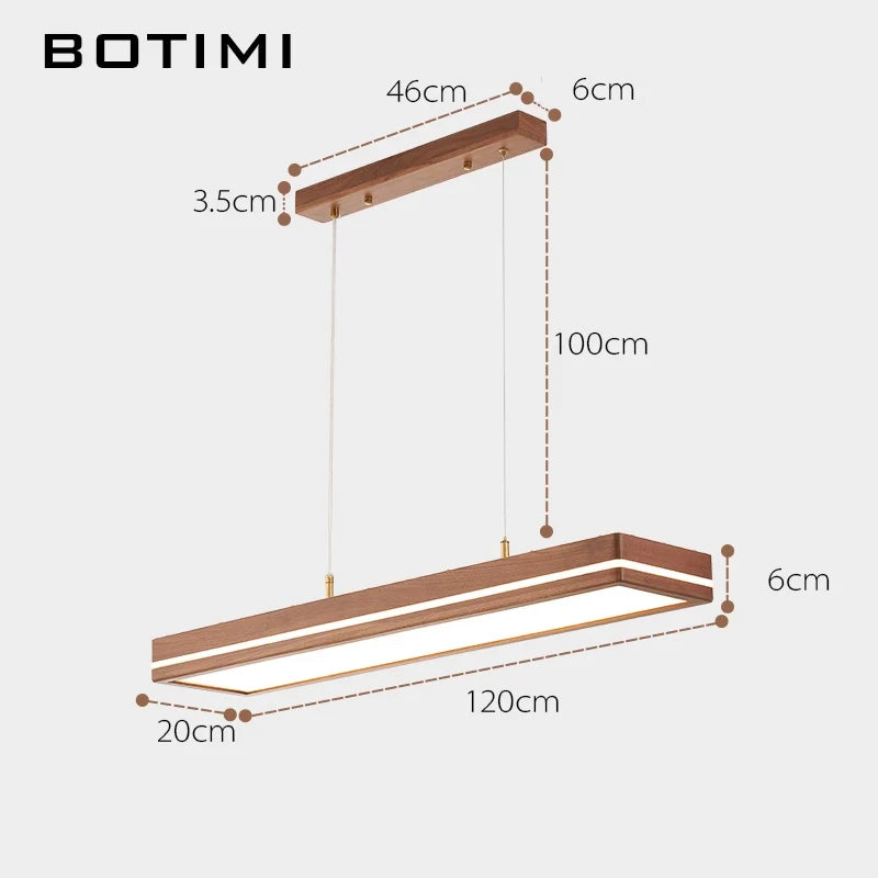 lampe suspendue moderne pendentif bois blanc texture naturelle chambre salon étude