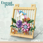 décoration murale cadre lego floral licorne colibri papillons fleurs animaux nature suspendu chambre enfants