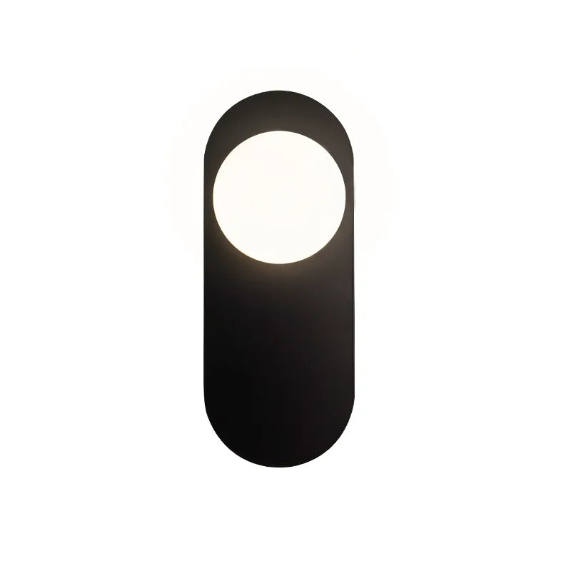 lampe moderne fer noir jaune éclairage quotidien minimaliste fixée mur flux lumineux 249 2000