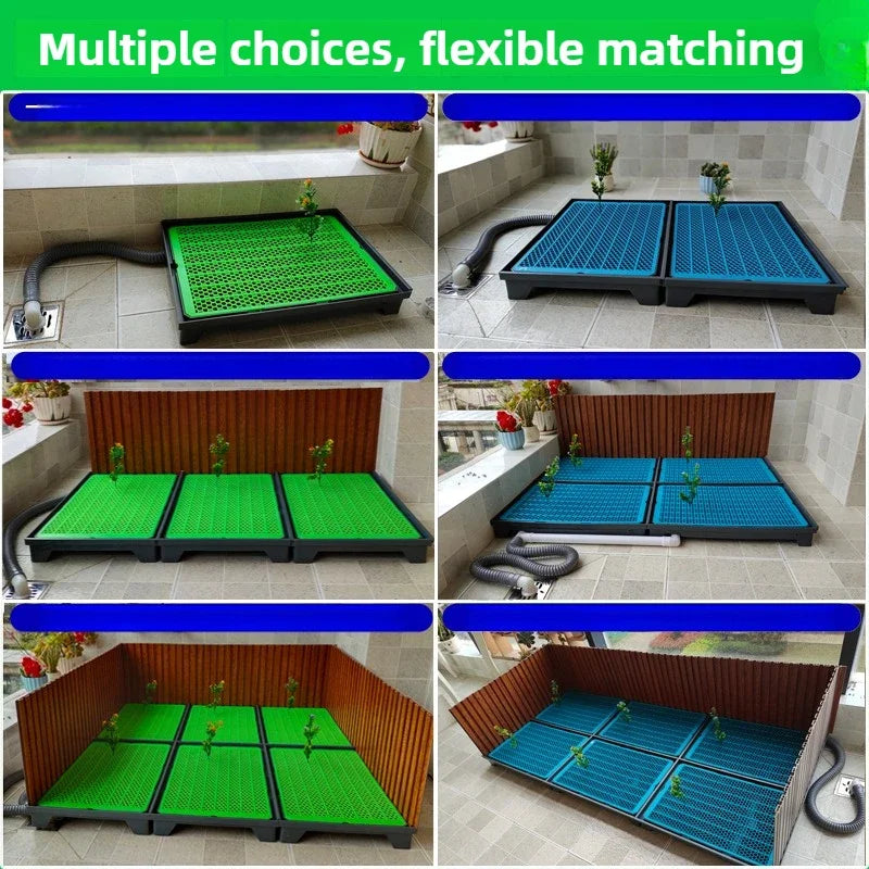 bac urine chien vert noir drainage moderne pompe vidange