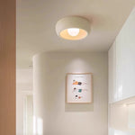 applique murale moderne blanc rond mat chambre salon couloir