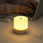lampe tactile veilleuse led blanc moderne sans batterie usb gradation tactile chambre étudiant