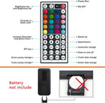contrôleur lumière led rgb 24 touches 44 touches télécommande ir blanc noir moderne