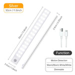 lampe led veilleuse adhésive rechargeable blanc moderne rectangle tactile usburgence