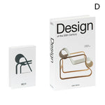 décoration intérieure livres faux blanc gris moderne minimaliste feuilles table étagère