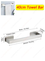 porte serviettes moderne porte papier toilette crochet mural adhésif noir argent minimaliste ensemble bain