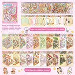 sticker book miniature scenes spiral binding colorful animal stickers creative journal supplies kawaii numbered