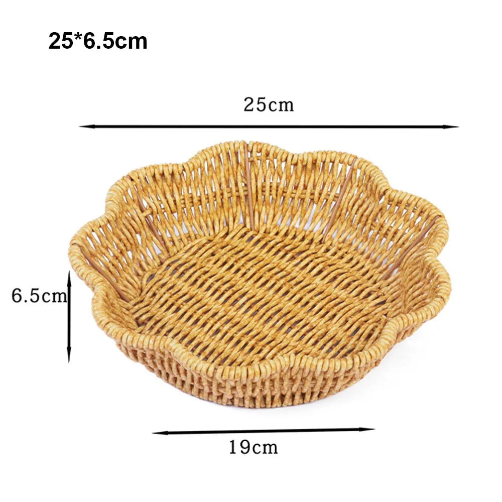 paniers rangement tressés rotin beiges empilables traditionnels utilisation multiple respectueux environnement